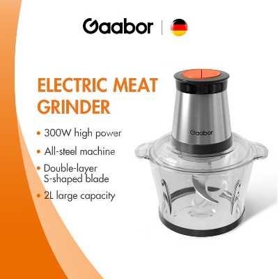 Gaabor Kitchen Food Processor Machine, Food Processor Meat Grinder